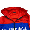 バレンシアガ BALENCIAGA ロゴプリントオーバーサイズブルゾン 534317 ブラック ポリエステル メンズ ブルゾン