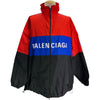 バレンシアガ BALENCIAGA ロゴプリントオーバーサイズブルゾン 534317 ブラック ポリエステル メンズ ブルゾン
