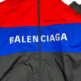 バレンシアガ BALENCIAGA ロゴプリントオーバーサイズブルゾン 534317 ブラック ポリエステル メンズ ブルゾン