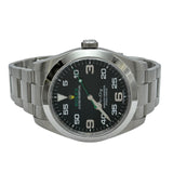 ロレックス ROLEX エアキング 116900 ブラック ステンレススチール メンズ 腕時計