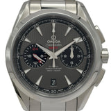 オメガ OMEGA シーマスター アクアテラ 150M コーアクシャル クロノメーター GMT 231.10.43.52.06.001 グレー ステンレススチール メンズ 腕時計