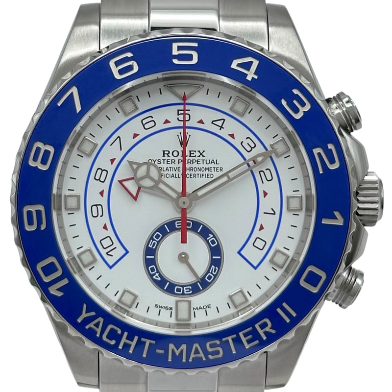 ロレックス ROLEX ヨットマスター2 116680 ホワイト ステンレス