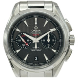オメガ OMEGA シーマスター アクアテラ 150M コーアクシャル クロノメーター GMT 231.10.43.52.06.001 グレー ステンレススチール 自動巻き メンズ 腕時計