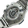 ウブロ HUBLOT クラシック フュージョン チタニウム クロノグラフ ブルー ブレスレット 520.NX.7170.NX ブルー チタン 自動巻き メンズ 腕時計