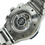ウブロ HUBLOT クラシック フュージョン チタニウム クロノグラフ ブルー ブレスレット 520.NX.7170.NX ブルー チタン 自動巻き メンズ 腕時計