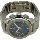 ウブロ HUBLOT クラシック フュージョン チタニウム クロノグラフ ブルー ブレスレット 520.NX.7170.NX ブルー チタン 自動巻き メンズ 腕時計