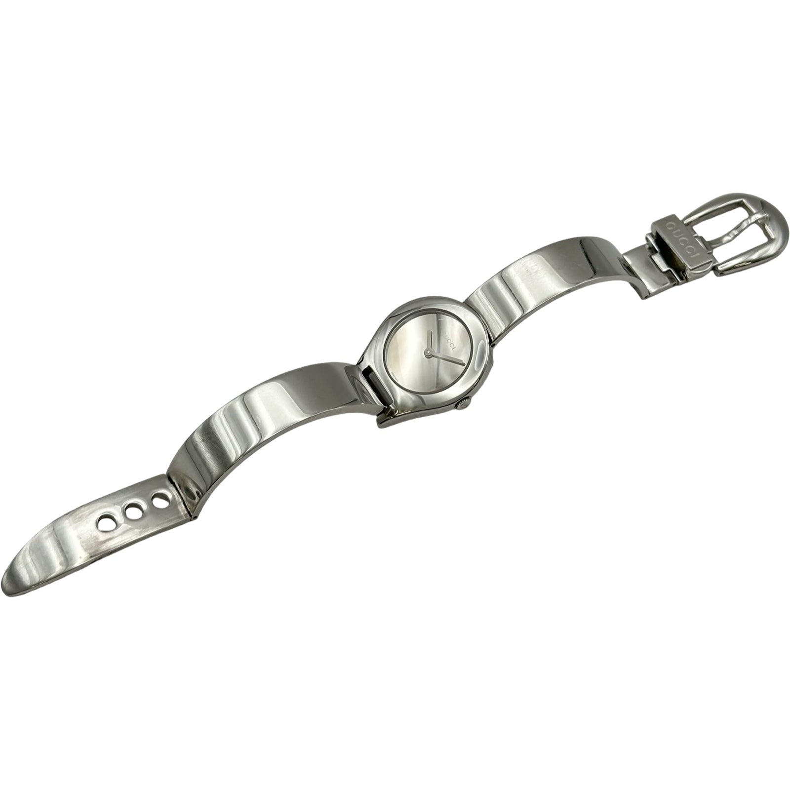 グッチ GUCCI レディースウォッチ 6700L ミラーダイヤル ステンレス