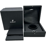 ウブロ HUBLOT クラシック・フュージョン クロノグラフ チタニウム ディープブルー 521.NX.6670.LR.JPN18 マットブルー チタン 自動巻き メンズ 腕時計