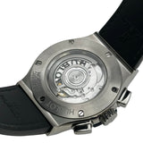 ウブロ HUBLOT クラシック・フュージョン クロノグラフ チタニウム ディープブルー 521.NX.6670.LR.JPN18 マットブルー チタン 自動巻き メンズ 腕時計