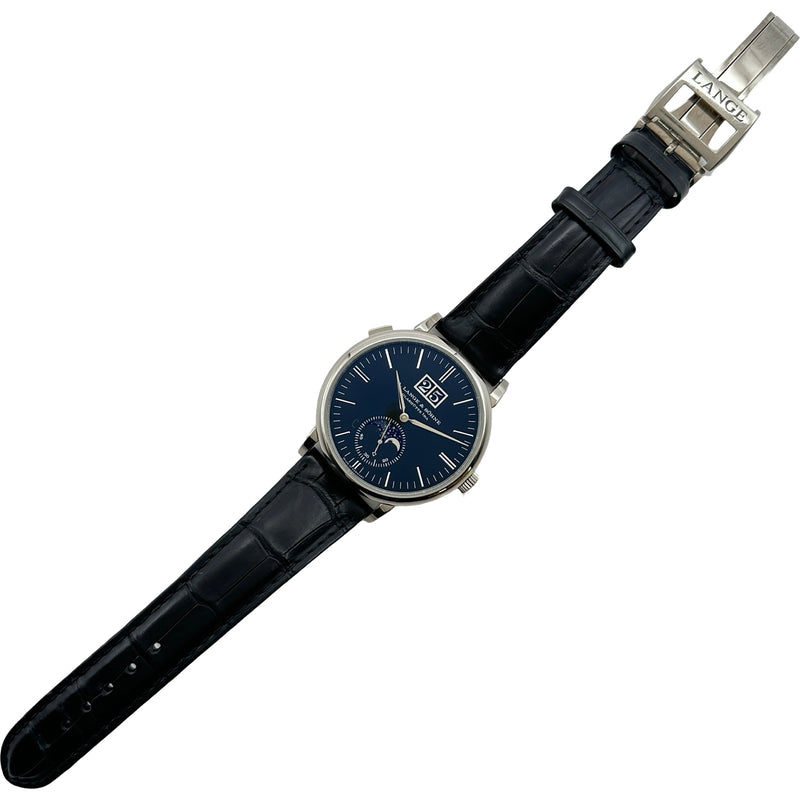 ランゲ＆ゾーネ A.LANGE&SOHNE サクソニア ムーンフェイズ 384.029