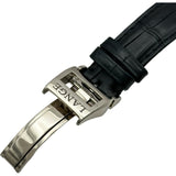 ランゲ＆ゾーネ A.LANGE&SOHNE サクソニア ムーンフェイズ 384.029（LSLS3843AV) ブラック ホワイトゴールド 自動巻き メンズ 腕時計