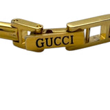 グッチ GUCCI チェンジベゼル 11/12.2 ホワイト メッキ クオーツ レディース 腕時計
