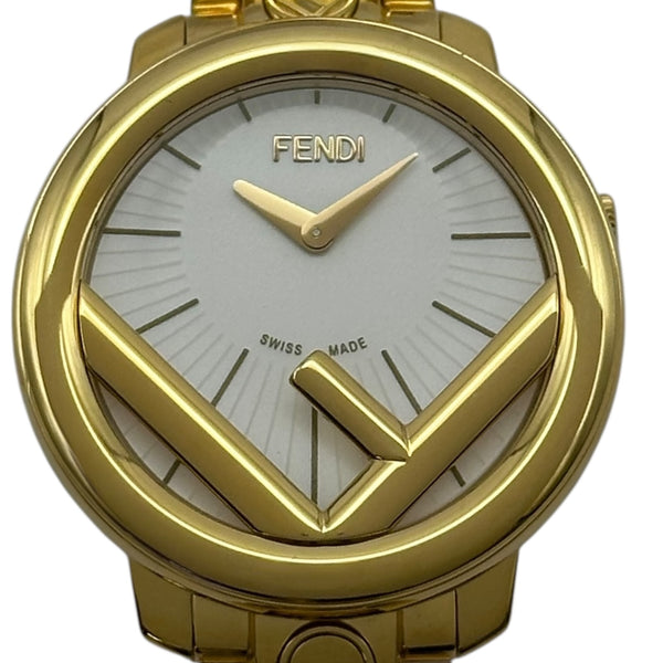 フェンディ FENDI ラナウェイ 71000S ホワイト ゴールドプレーテッド