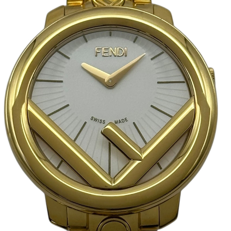 フェンディ エフ イズ フェンディ ラナウェイ 28MM F710024011 未使用 ホワイト クオーツ レディース 腕時計 FENDI（フェンディ） 【3年保証】 エフ イズ ラナウェイ 28MM