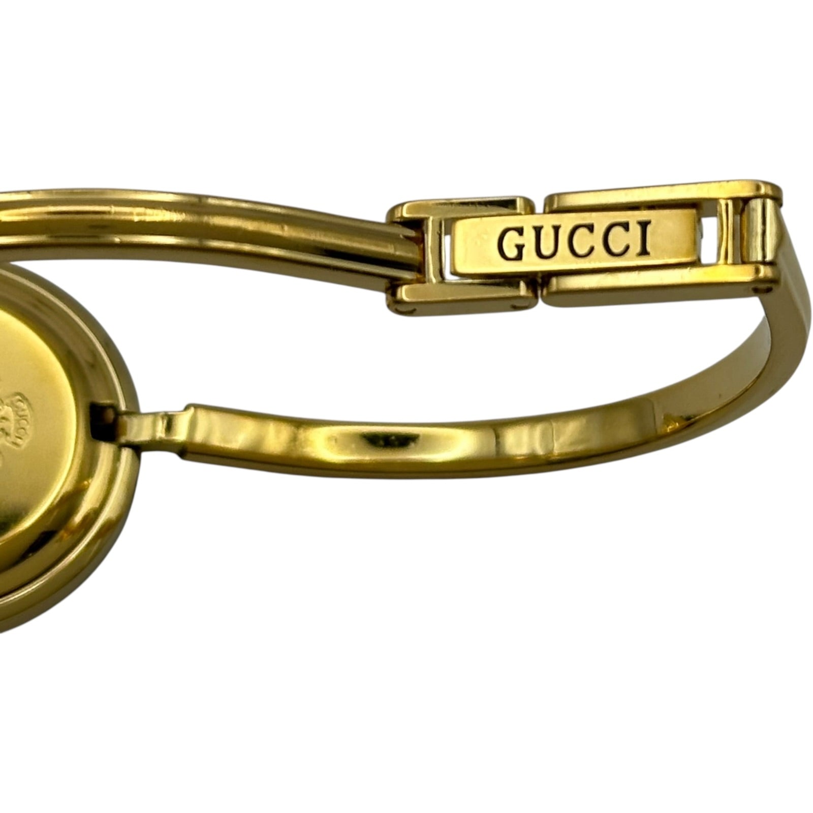 グッチ GUCCI チェンジベゼル 11/12.2 ホワイト ゴールドプレーテッド