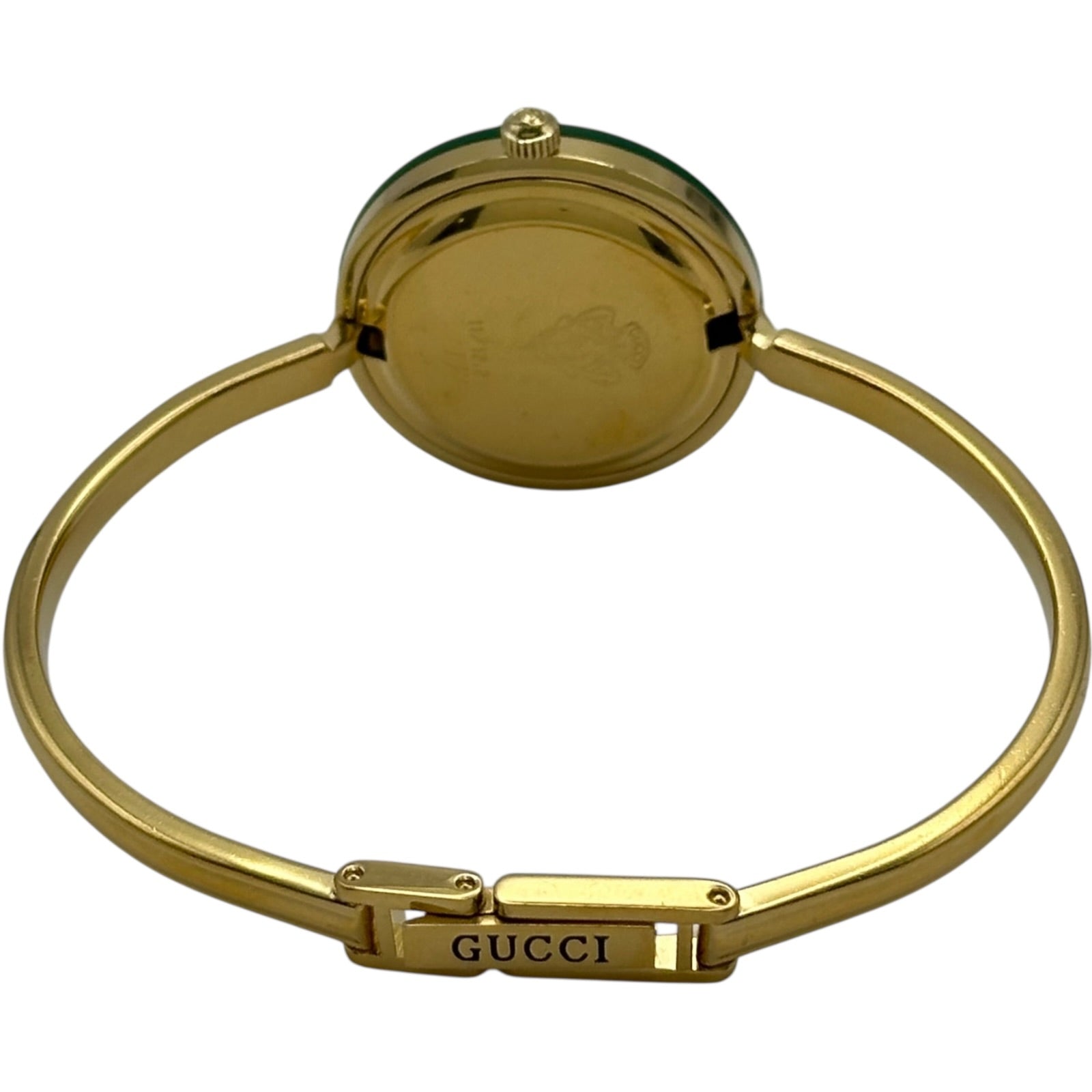 グッチ GUCCI チェンジベゼル 11/12.2 ホワイト ゴールドプレーテッド