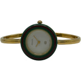 グッチ GUCCI チェンジベゼル 46338 ホワイト ゴールドプレーテッド クオーツ レディース 腕時計