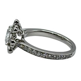 ハリーウィンストン HARRY WINSTON ウィンストンブロッサムエンゲージメントリング プラチナ Pt950 ジュエリー