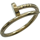 カルティエ Cartier ジュスト アン クル リング SM ゴールド Au750 ジュエリー