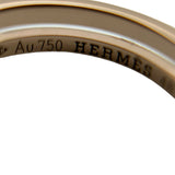 エルメス HERMES アリアンヌリング ピンクゴールド Au750 ジュエリー