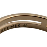 エルメス HERMES アリアンヌリング ピンクゴールド Au750 ジュエリー