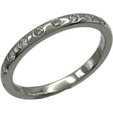 ティファニー TIFFANY＆CO スタッキングバンドリング プラチナ Pt950/ダイヤモンド ジュエリー