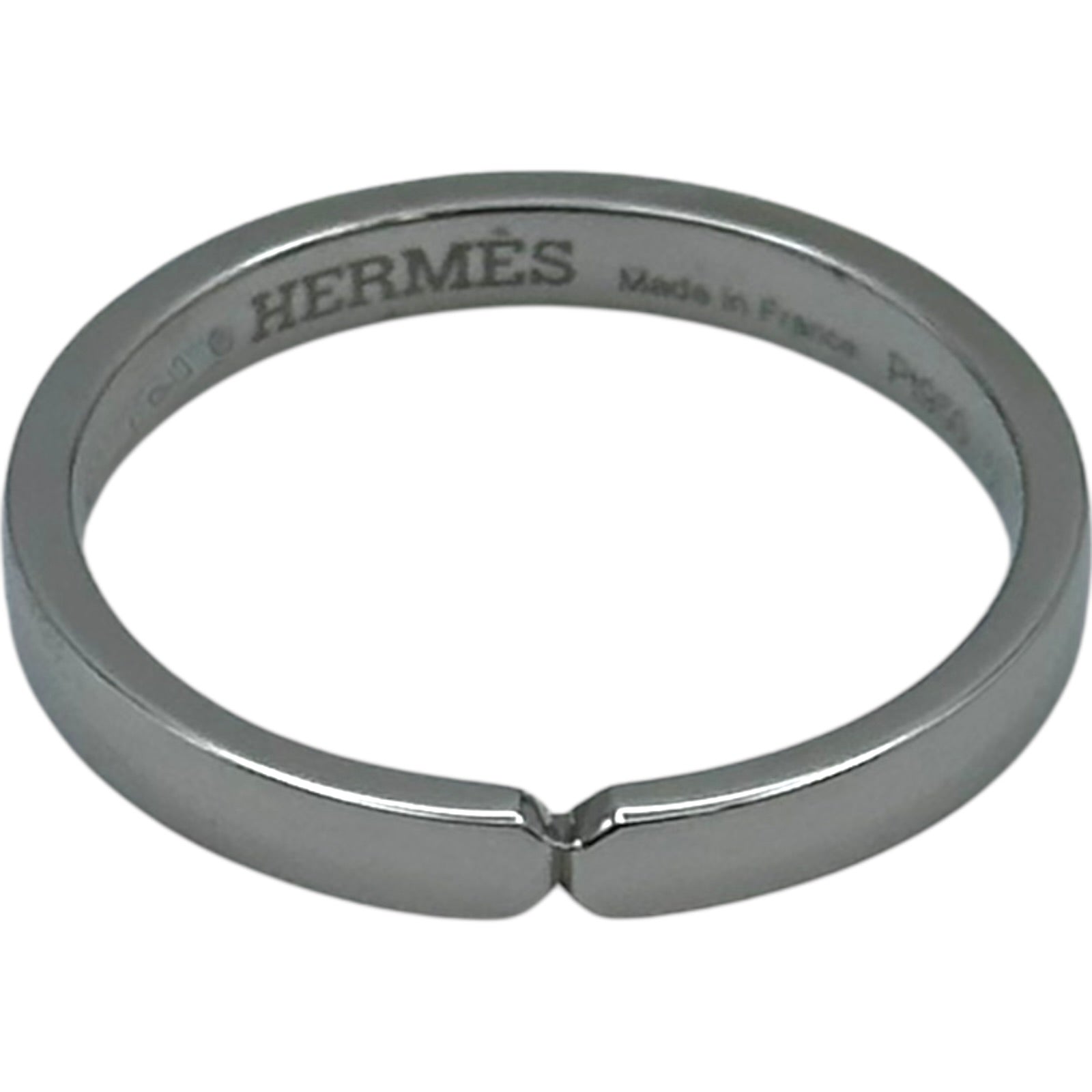 HERMES エルメス プラチナ リング ウェディングリング エルメス HERMES エヴァーケリーウェディングリング プラチナ Pt950