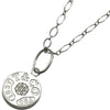 ティファニー TIFFANY＆CO 1837サークルダイヤネックレス ホワイトゴールド 750 ジュエリー