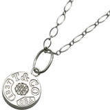 ティファニー TIFFANY＆CO 1837サークルダイヤネックレス ホワイトゴールド 750 ジュエリー