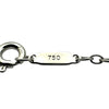 ティファニー TIFFANY＆CO 1837サークルダイヤネックレス ホワイトゴールド 750 ジュエリー