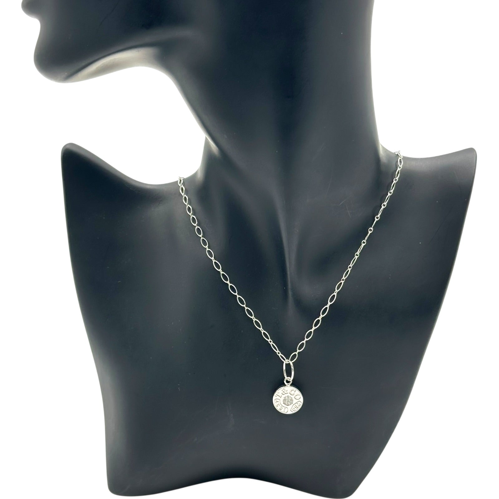 ティファニー TIFFANY＆CO 1837サークルダイヤネックレス ホワイト