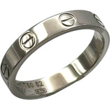 カルティエ Cartier ミニ ラブリング ホワイトゴールド 750 ジュエリー