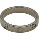 カルティエ Cartier ミニ ラブリング ホワイトゴールド 750 ジュエリー