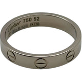 カルティエ Cartier ミニ ラブリング ホワイトゴールド 750 ジュエリー