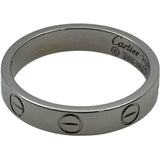 カルティエ Cartier ミニ ラブリング ホワイトゴールド 750 ジュエリー