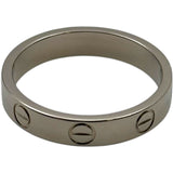 カルティエ Cartier ミニ ラブリング ホワイトゴールド 750 ジュエリー