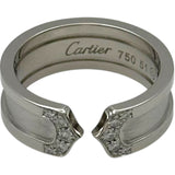 カルティエ Cartier C2ダイヤリング ホワイトゴールド 750/ダイヤモンド ジュエリー