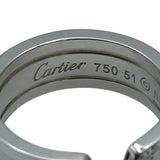 カルティエ Cartier C2ダイヤリング ホワイトゴールド 750/ダイヤモンド ジュエリー