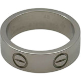 カルティエ Cartier ラブリング ホワイトゴールド 750 ジュエリー