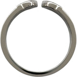 カルティエ Cartier 2Cリング 2000Xmas限定 ホワイトゴールド 750 ジュエリー