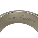 カルティエ Cartier 2Cリング 2000Xmas限定 ホワイトゴールド 750 ジュエリー