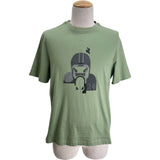 エルメス HERMES プリントTシャツ グリーン コットン メンズ 半袖Ｔシャツ