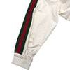 グッチ GUCCI シェリーラインロゴパッチアノラックパーカー 594861 ホワイト コットン ユニセックス パーカー