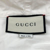 グッチ GUCCI シェリーラインロゴパッチアノラックパーカー 594861 ホワイト コットン ユニセックス パーカー