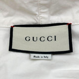 グッチ GUCCI シェリーラインロゴパッチアノラックパーカー 594861 ホワイト コットン ユニセックス パーカー