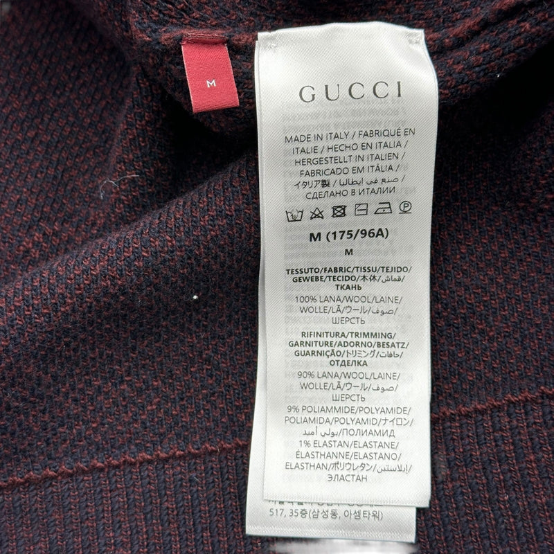 グッチ GUCCI GG総柄グラデーションニットセーター 788533 ボルドー