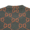 グッチ GUCCI GG総柄グラデーションニットセーター 788533 ボルドー ウール メンズ セーター