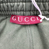 グッチ GUCCI GGアイコンスウェットパンツ 828348 グリーン コットン メンズ パンツ