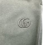 グッチ GUCCI GGアイコンスウェットパンツ 828348 グリーン コットン メンズ パンツ
