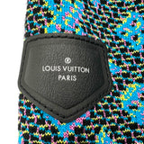 ルイ・ヴィトン LOUIS VUITTON モノグラム総柄ジャガードブルゾン FHKC76 ブルー ウール レディース ブルゾン